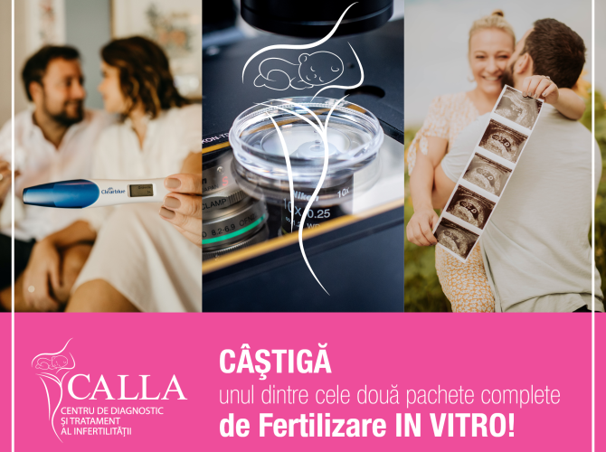 Regulament Concurs ”Câștigă unul dintre cele două pachete complete de Fertilizare In Vitro!”