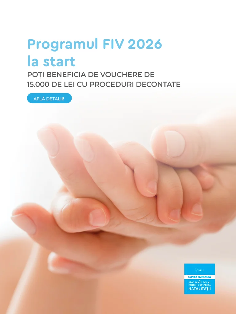 Program FIV 2026 aprobat la Centrul Calla Oradea